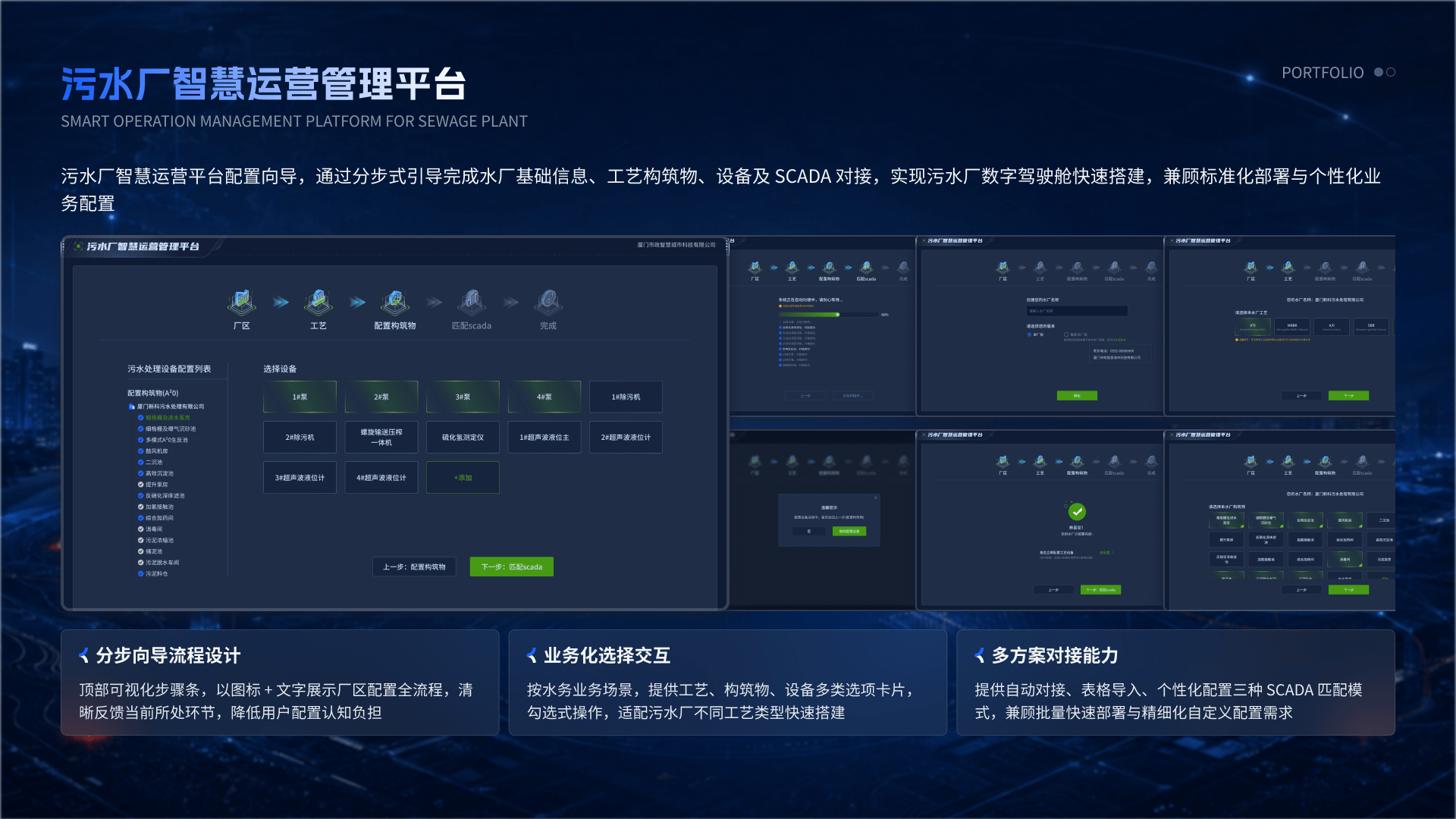 政务类平台 09 污水厂智慧运营管理平台