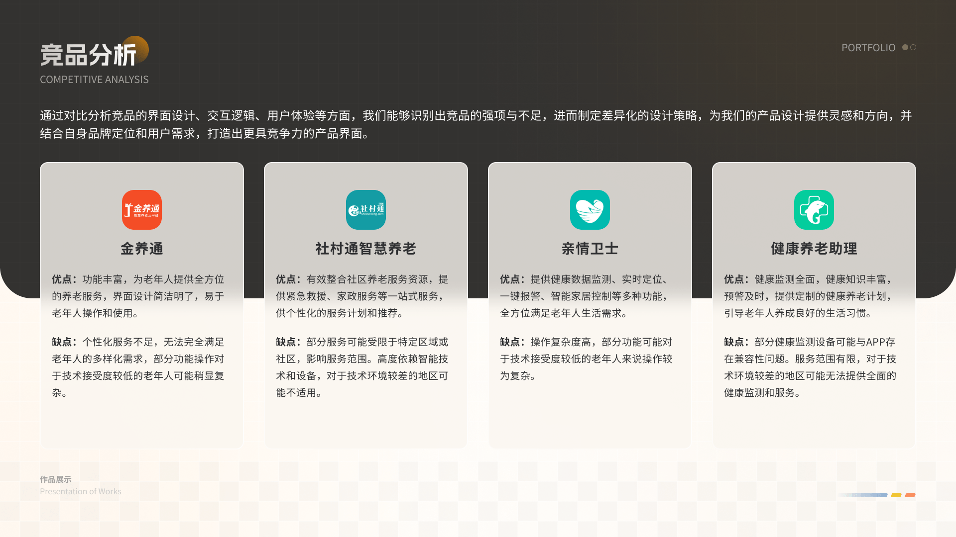 智慧养老平台 03 竞品分析